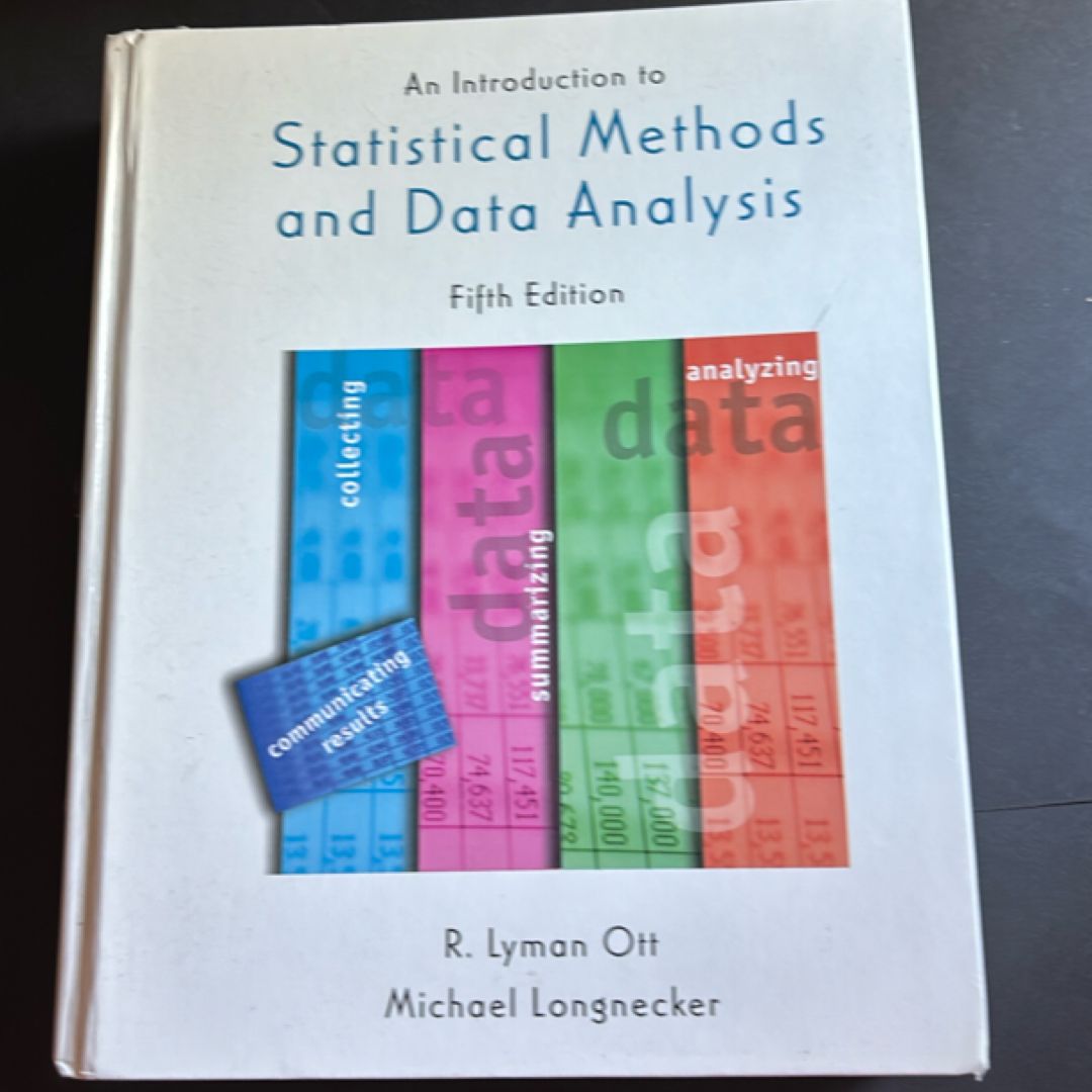 An Introduction to Statistical Methods and Data Analysis