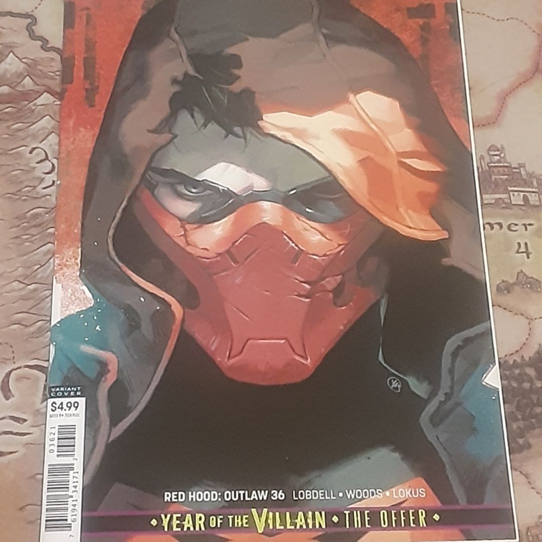 Red Hood Outlaw variant cover 37 Putri  