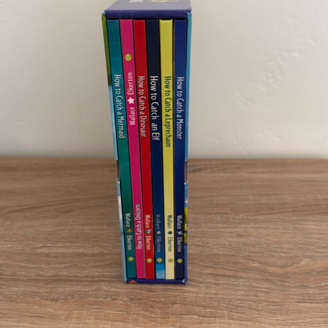 How To Catch A: 6 Book Set (Monster, Elf, Mermaid, Leprechaun, Unicorn, Dinosaur) Hardcover