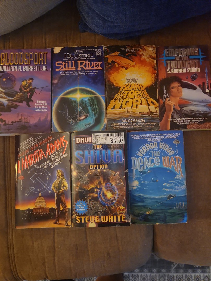 Fantasy Sci-Fi Lot of 7 Paperback Books Set #6