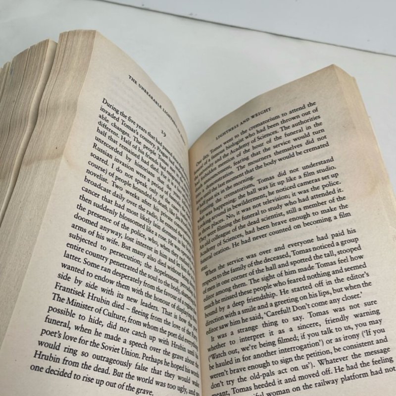 The Unbearable Lightness of Being