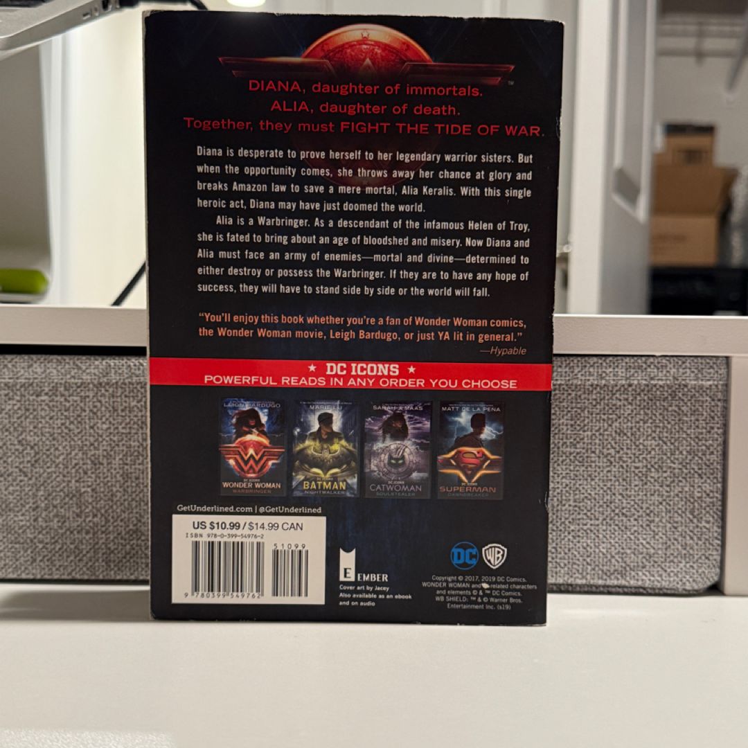 *Sprayed Edges* Wonder Woman: Warbringer