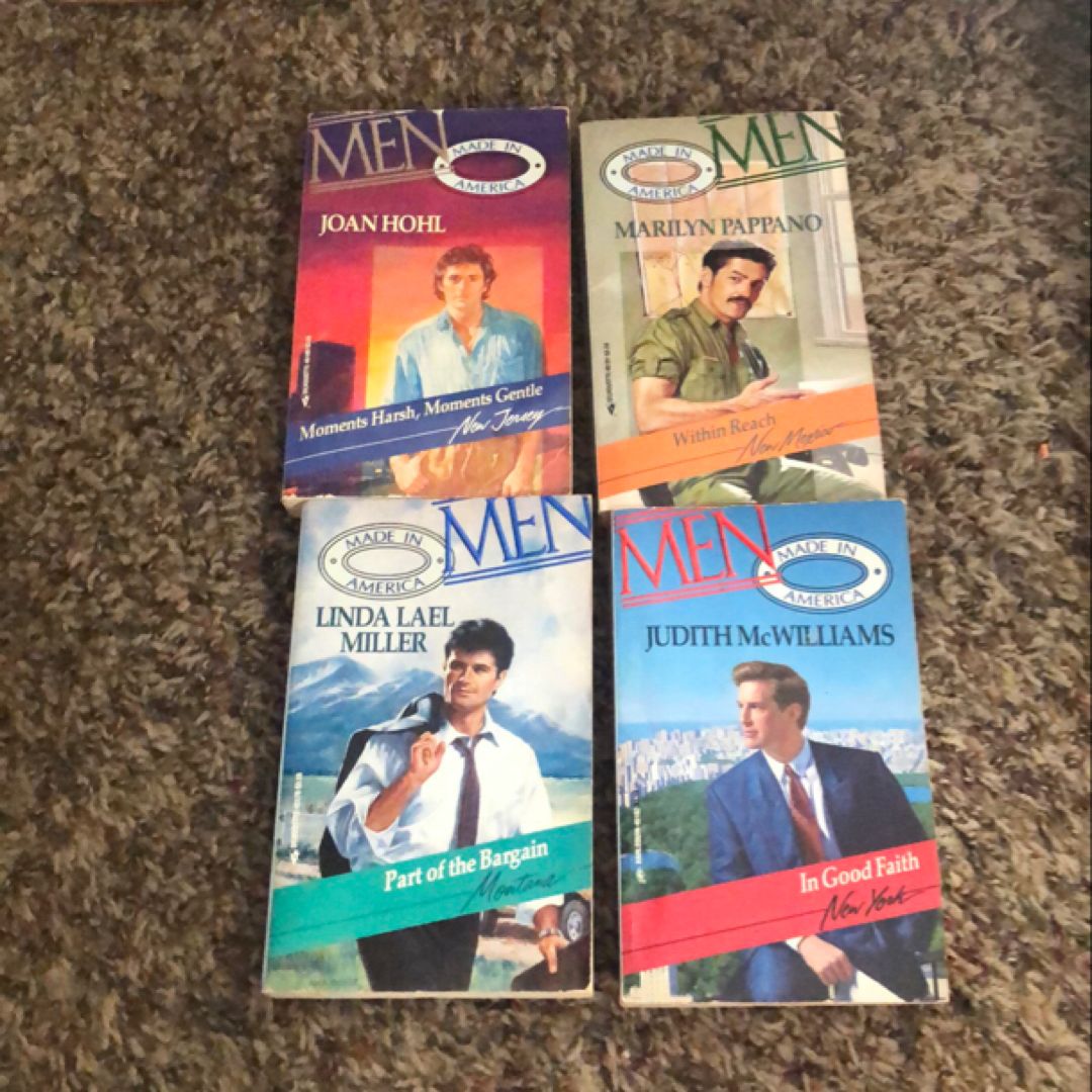 Lot of 4 Men Made in America Series