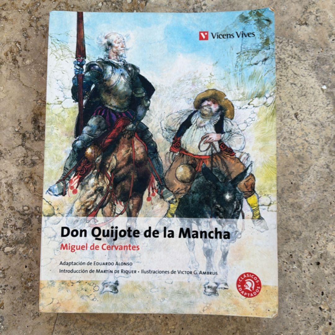 Don Quijote Clasicos Adaptados Adaptacion de Eduardo Alonso