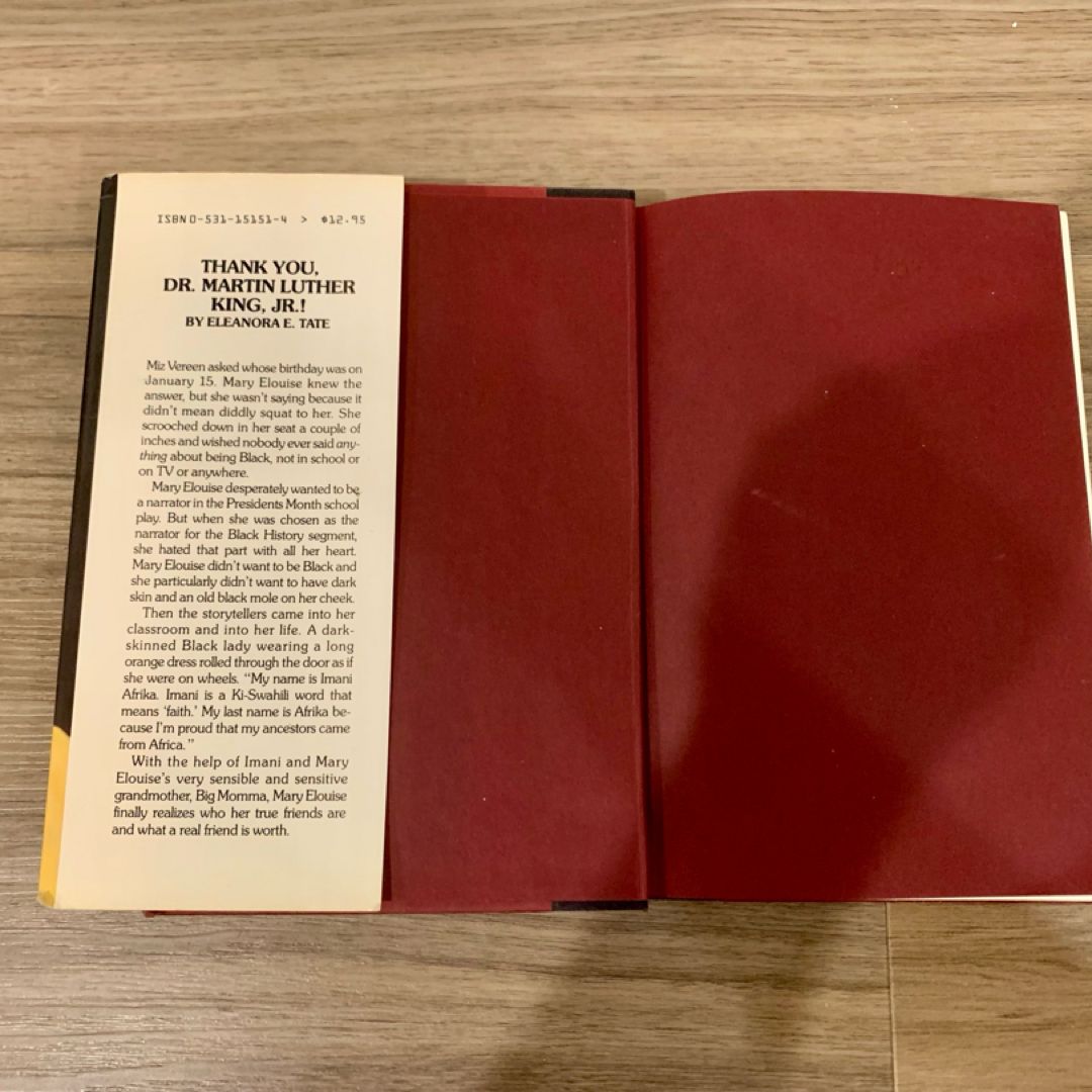 Thank You, Dr. Martin Luther King, Jr.!