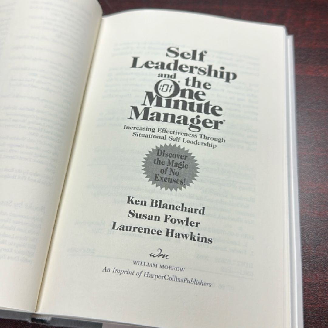 Self Leadership and the One Minute Manager