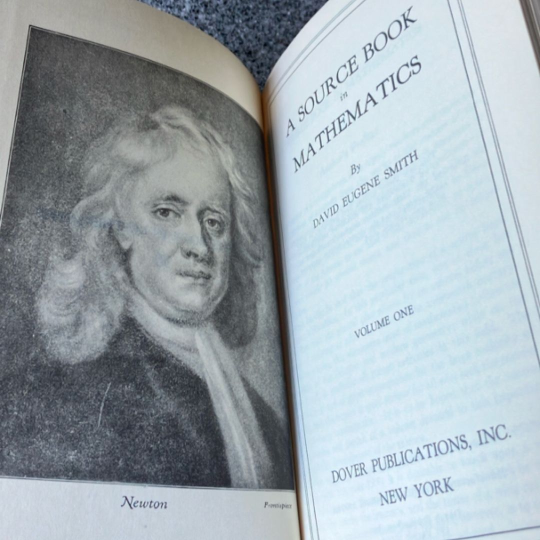 Source Book in Mathematics Vol. 1 & 2