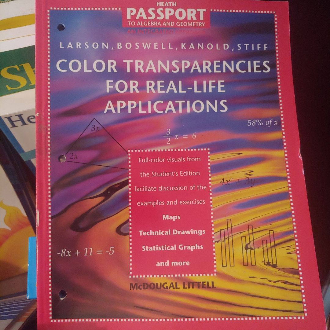 Color Transparencies for Real-Life Applicarions