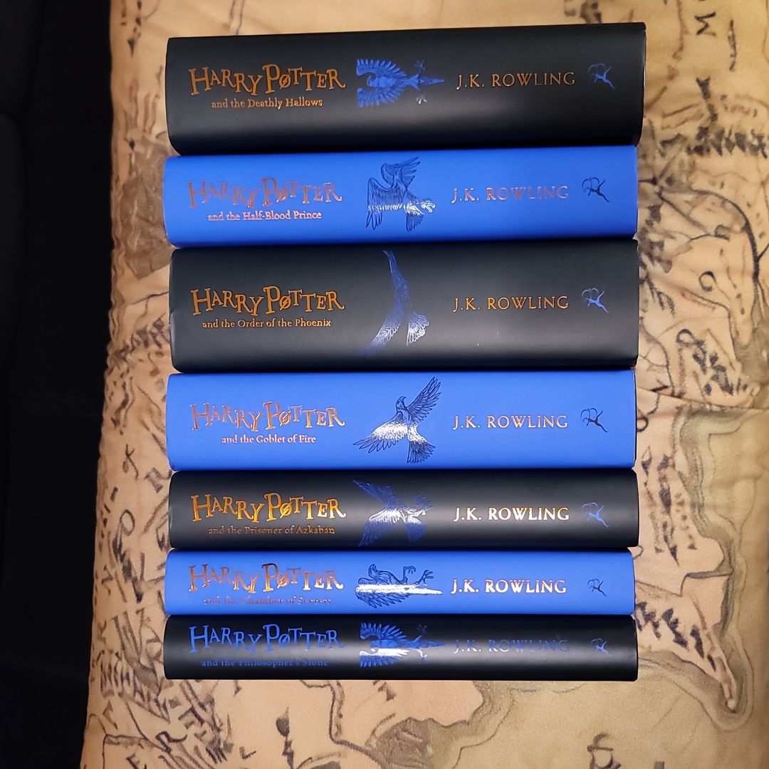 Harry Potter Ravenclaw House Editions Hardback Box Set by J. K.