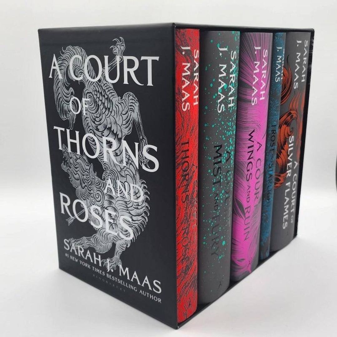 ACOTAR Series Hardcover Books Full 5 Book Set NEW