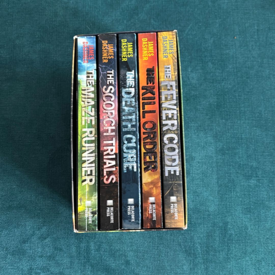 The Maze Runner Series Complete Collection Boxed Set (5-Book)