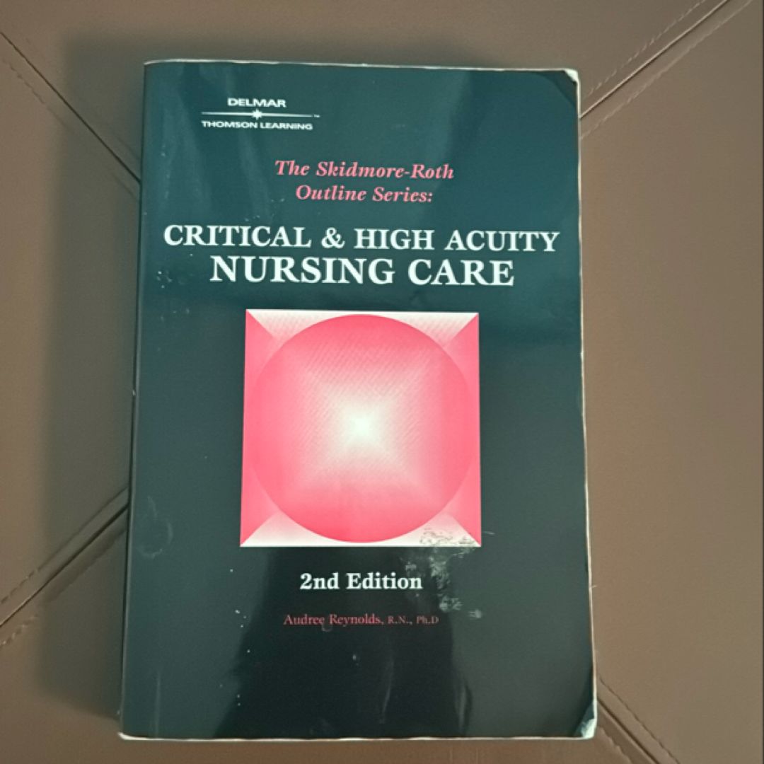 Critical and High Acuity Outline