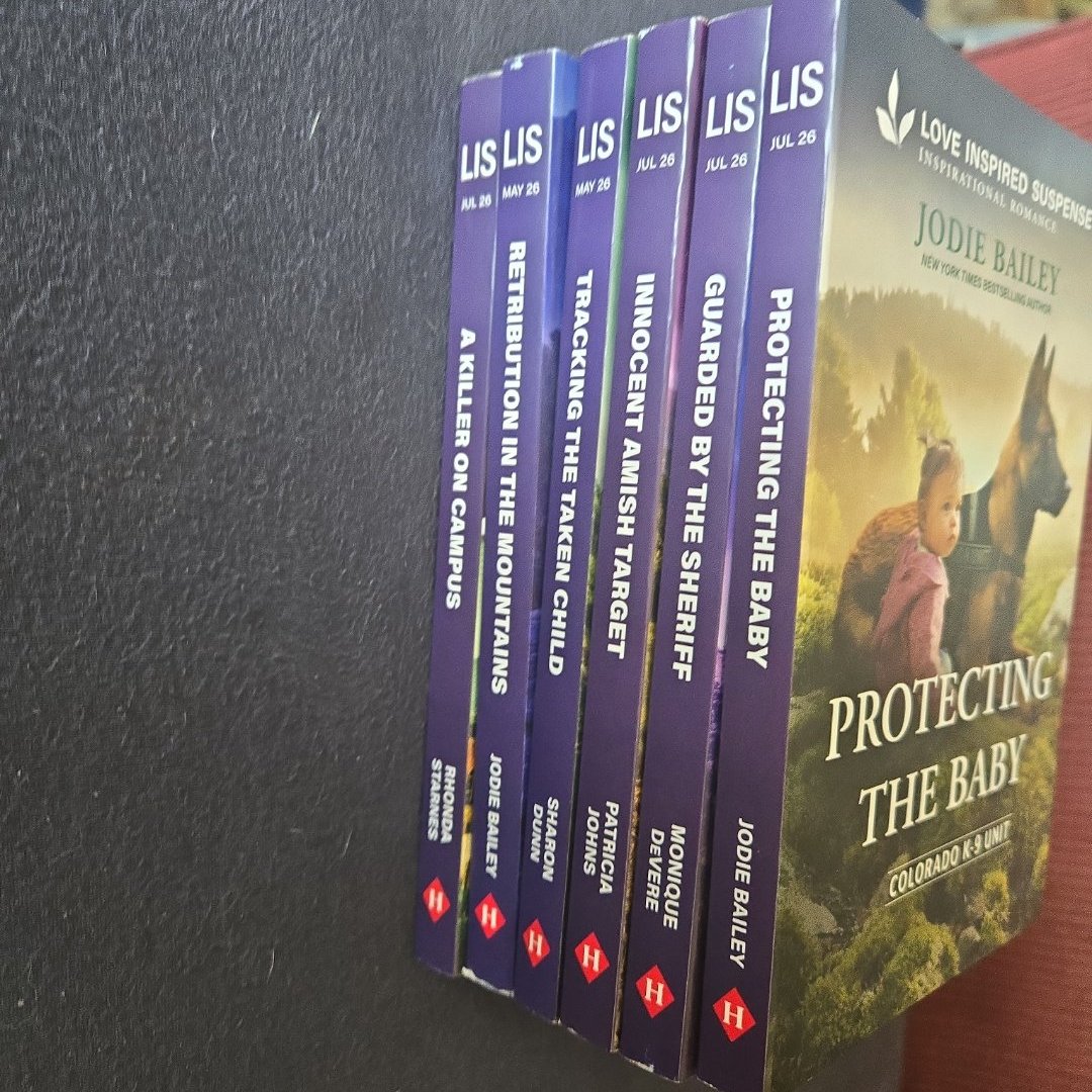 Bundle of 6 love inspired suspense