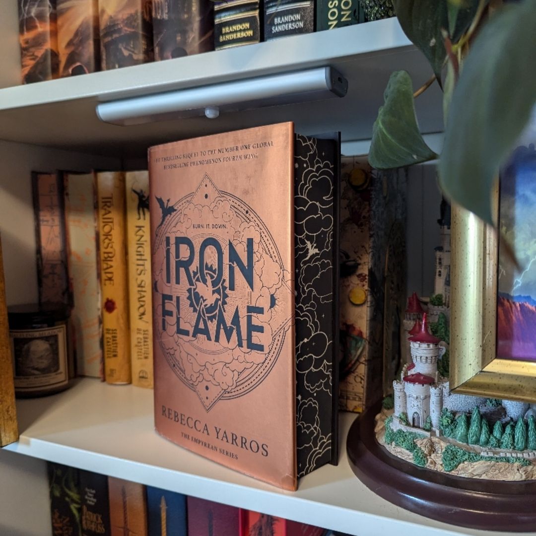 Waterstones Sprayed Edge Iron Flame 