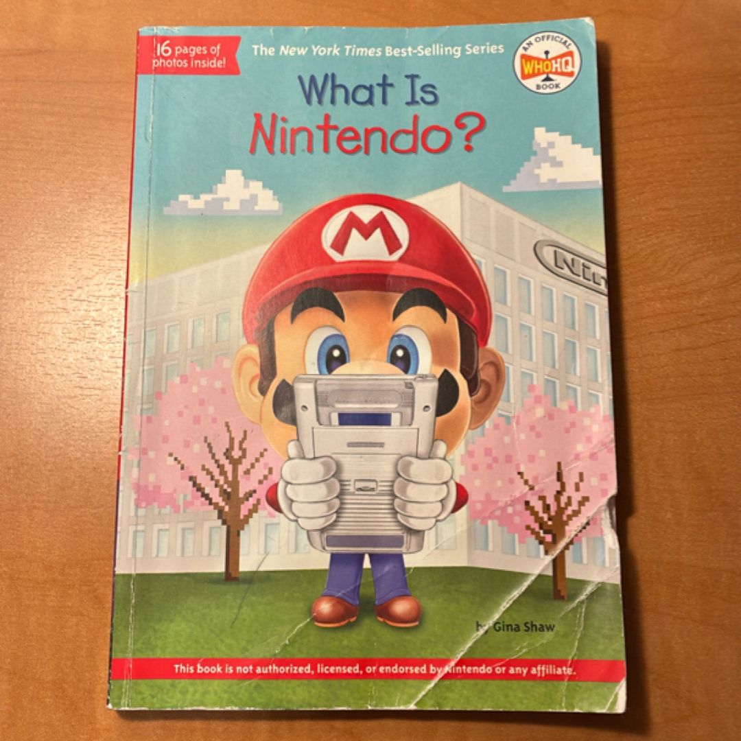 What Is Nintendo? by Gina Shaw; Who HQ, Paperback | Pangobooks