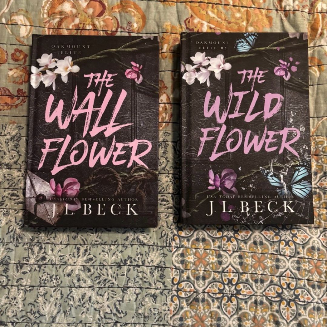 The Wall + Wild Flower books SIGNED