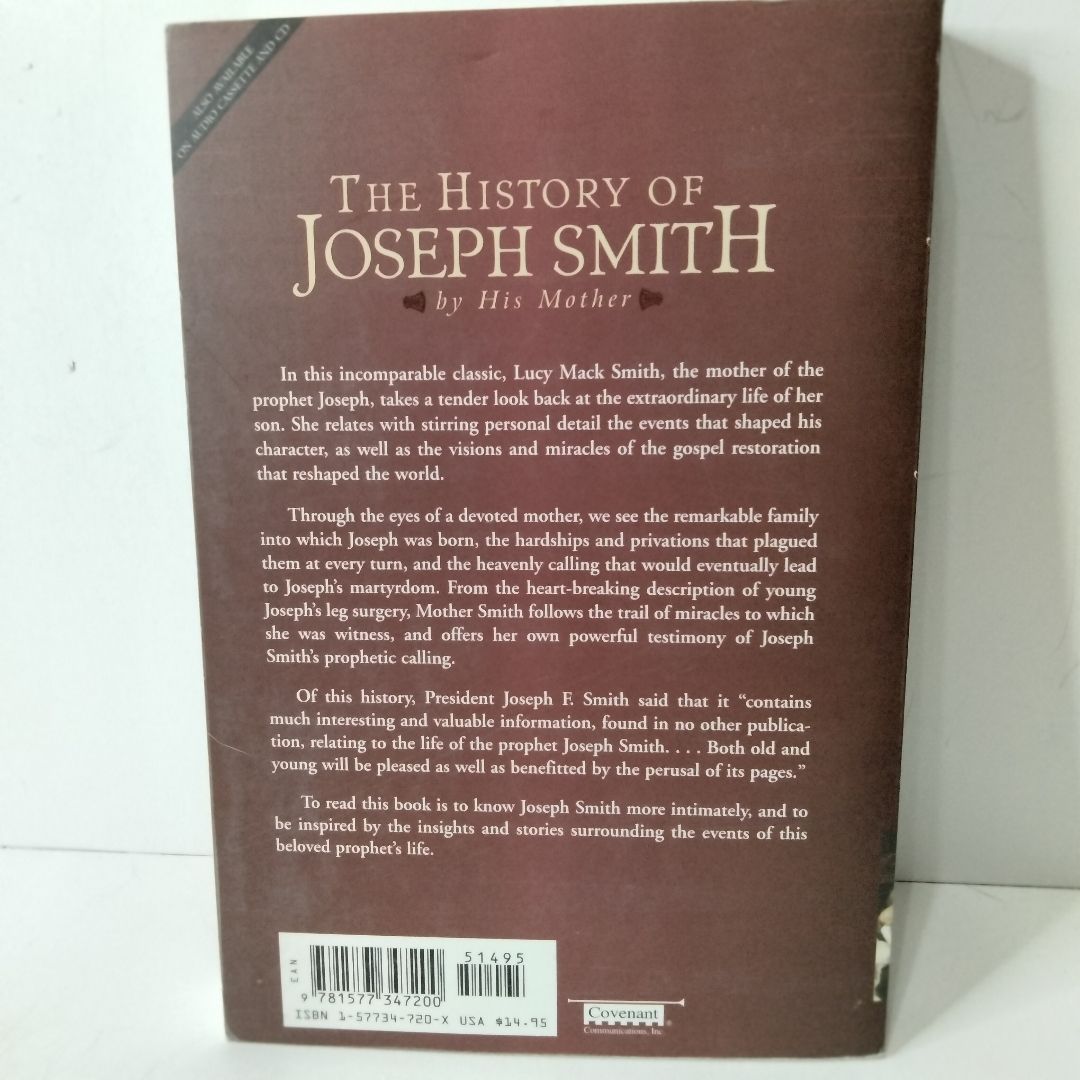 History of Joseph Smith by His Mother