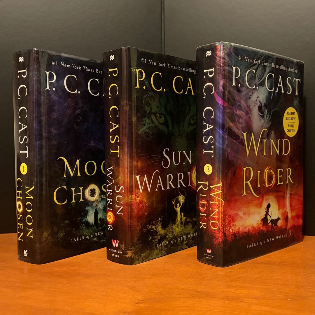 First Edition Tales of a New World Series 1-3: Moon Chosen, Sun Warrior, Wind Rider