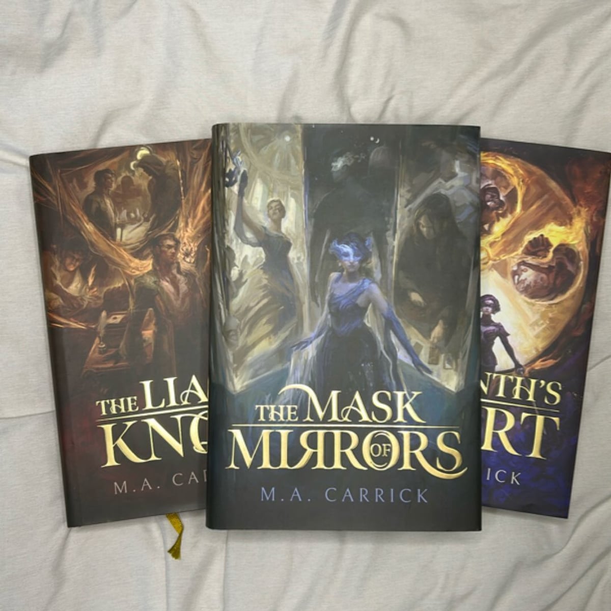 Rook and Rose Trilogy by M.A. Carrick, | PangoBooks