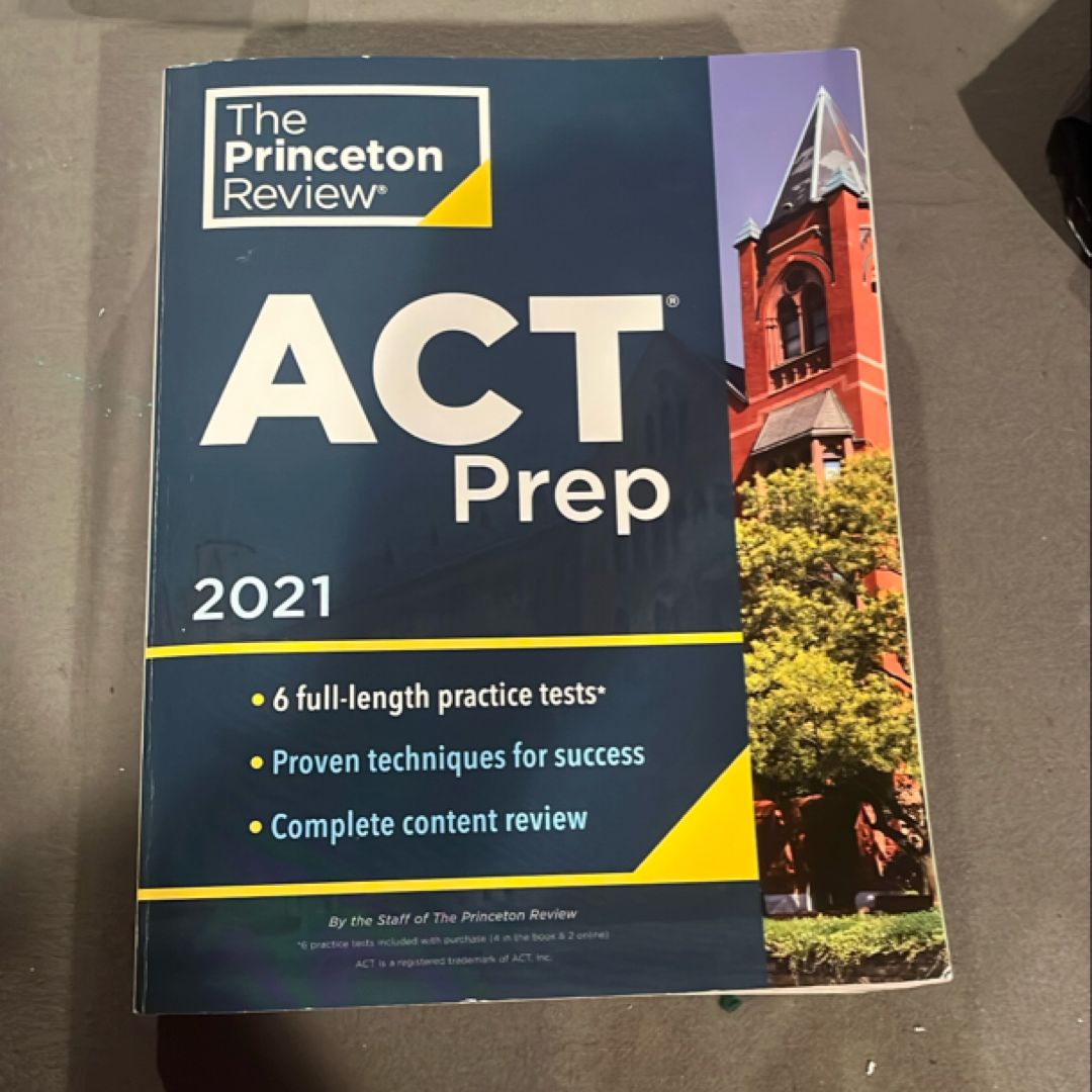 Princeton Review ACT Prep 2021