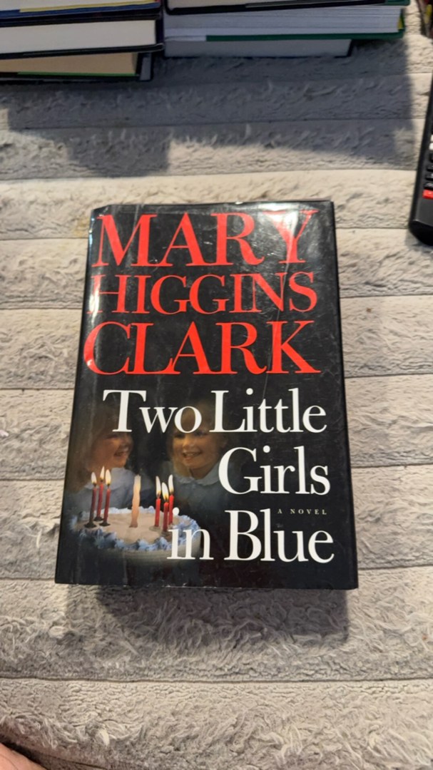 Two Little Girls in Blue