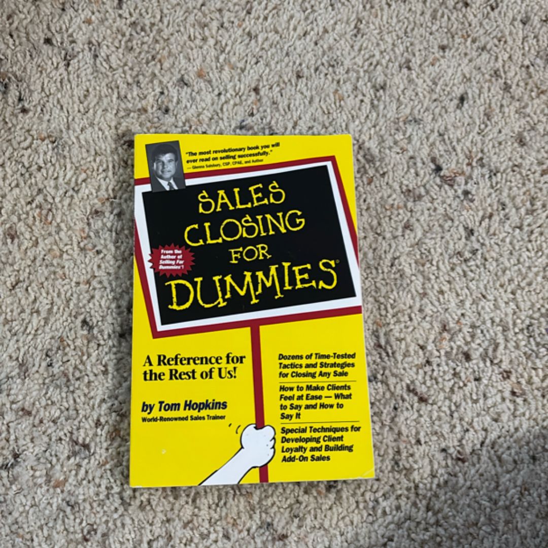Sales Closing for Dummies