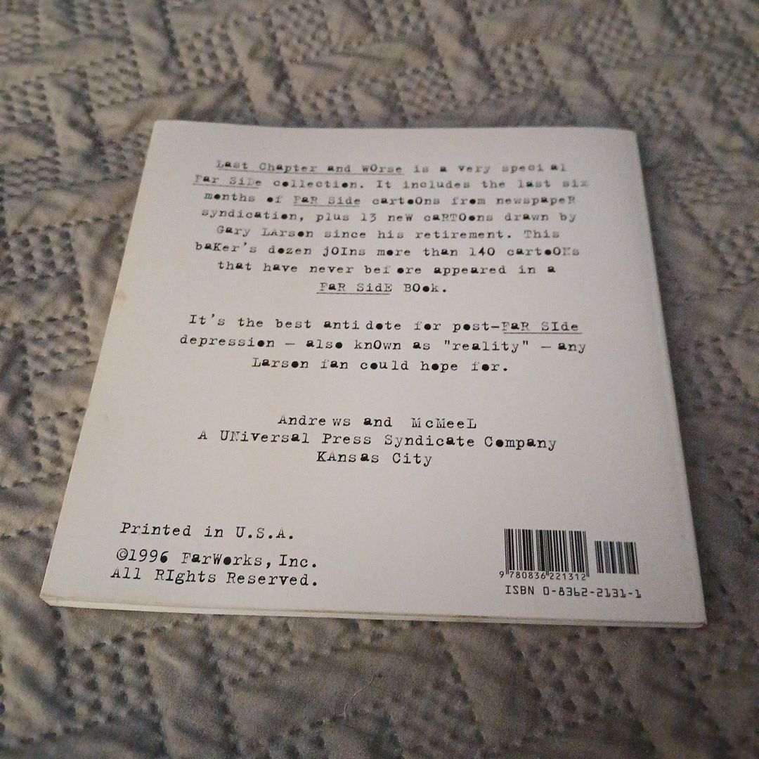 Last Chapter and Worse