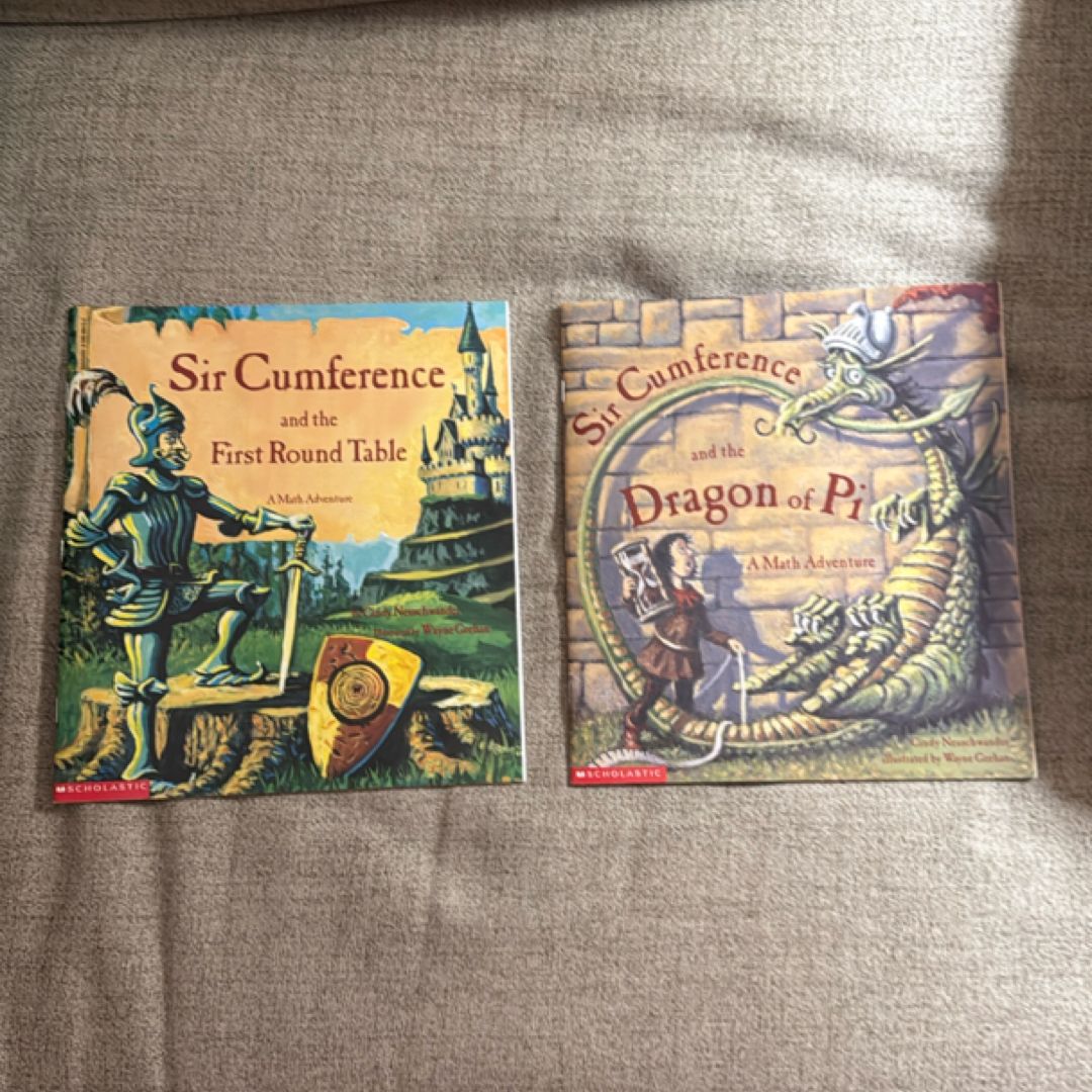 Sir Cumference and the First Round Table; Sir Cumference and the Dragon of Pi Bundle
