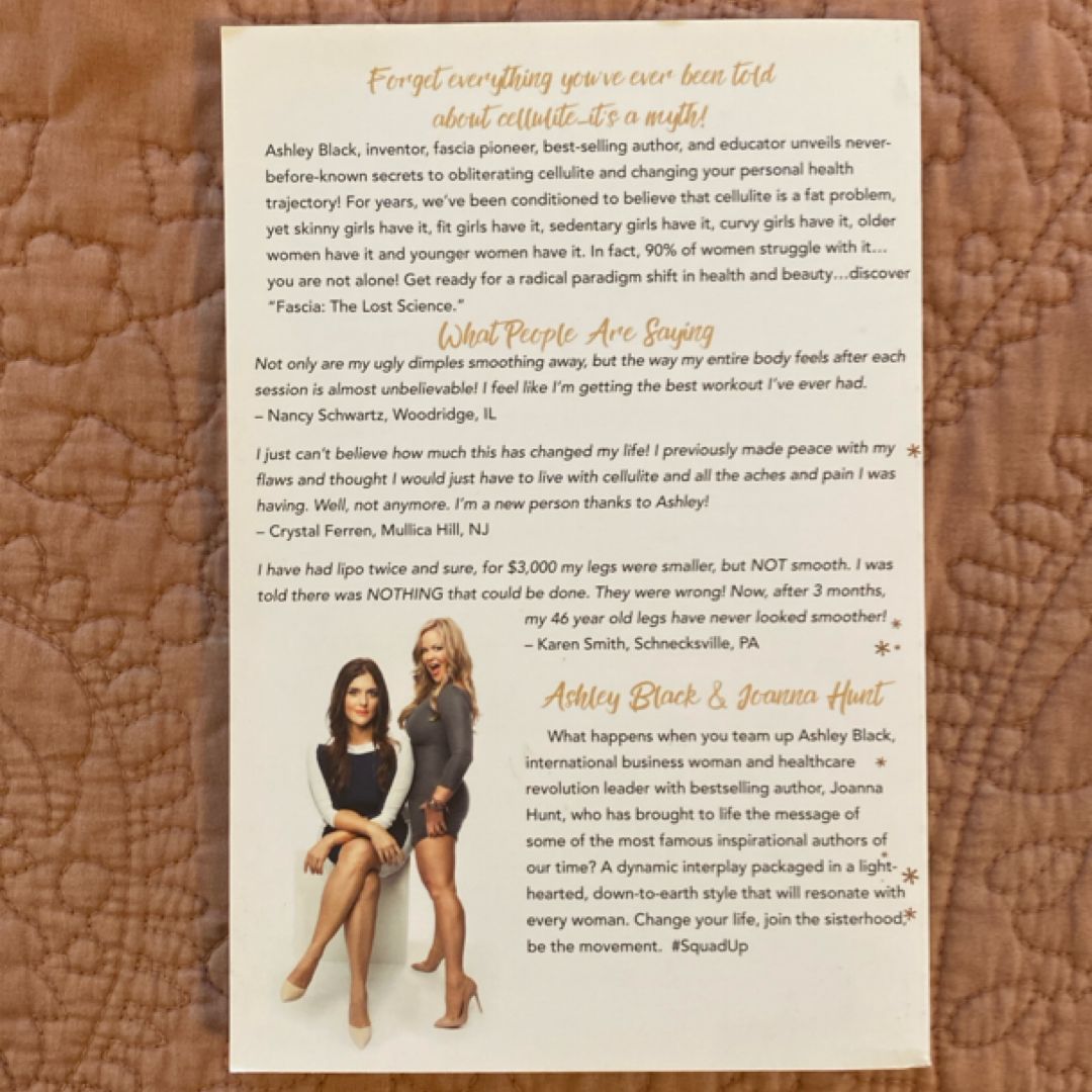 The Cellulite Myth by Ashley Black, Joanna Hunt