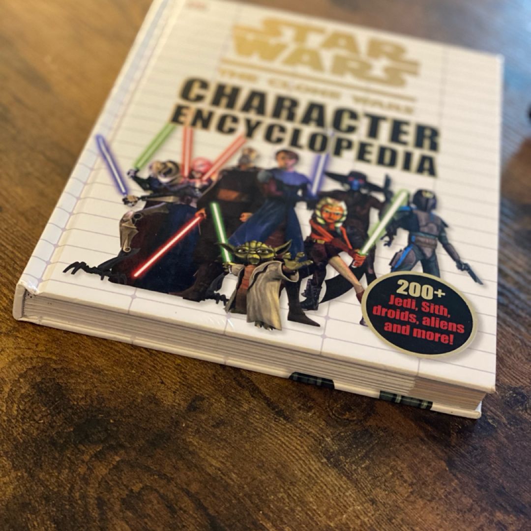 What is the Star Wars The Clone Wars Character Encyclopedia 2016 Disney reprint ISBN number