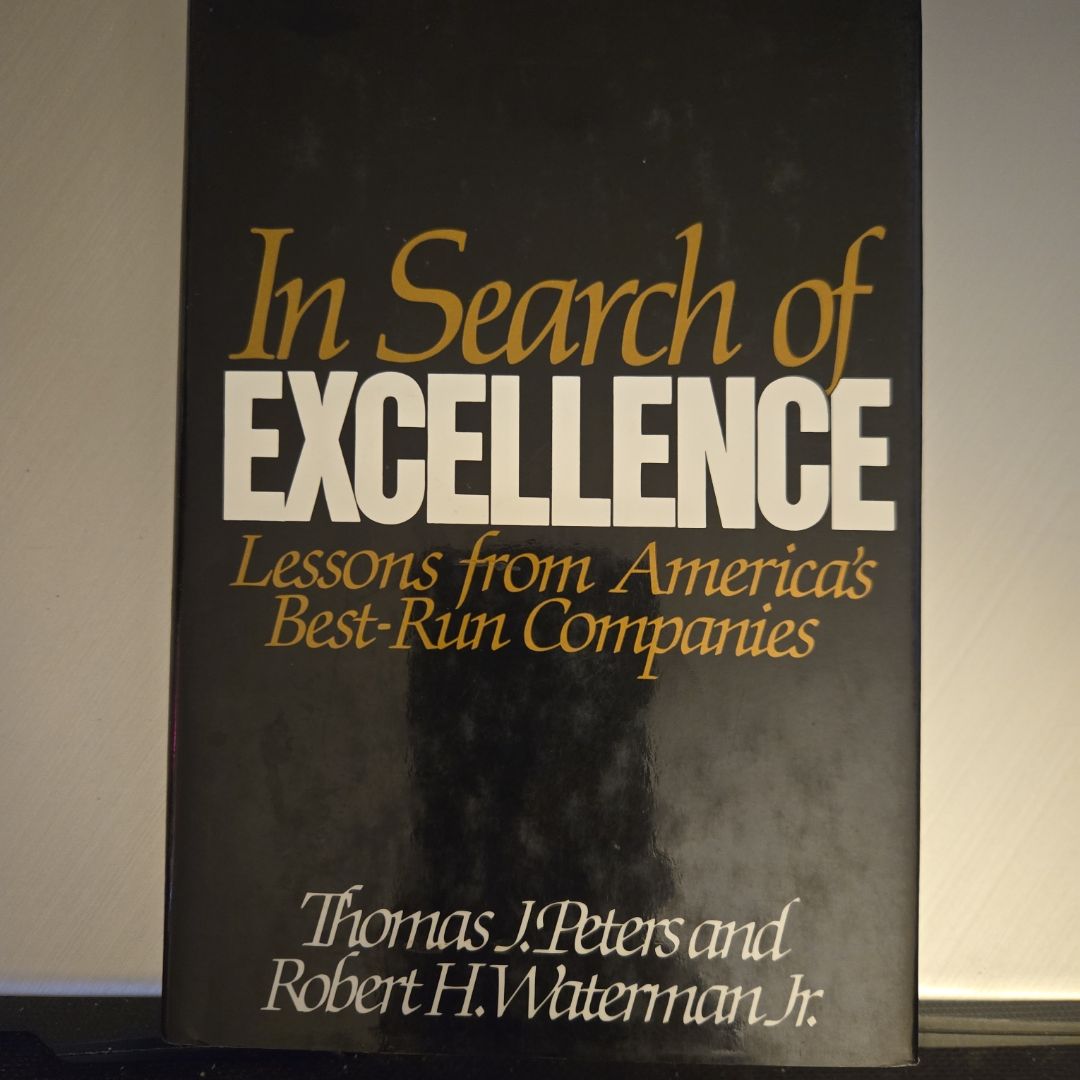 In Search of Excellence