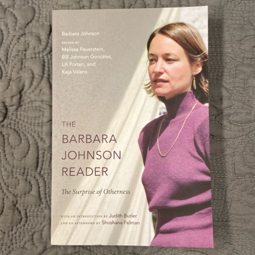 The Barbara Johnson Reader