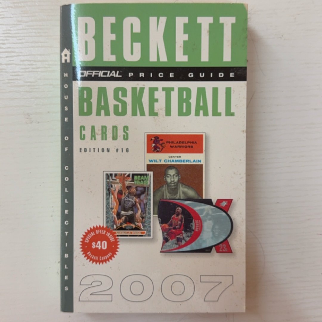 The Official Beckett Price Guide to Basketball Cards 2007