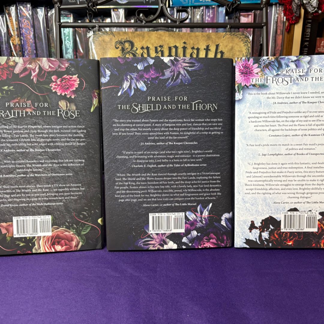 The Wraith 3 Book Series by C. J. Brightley, Phoenix Crate HC, Signed ...