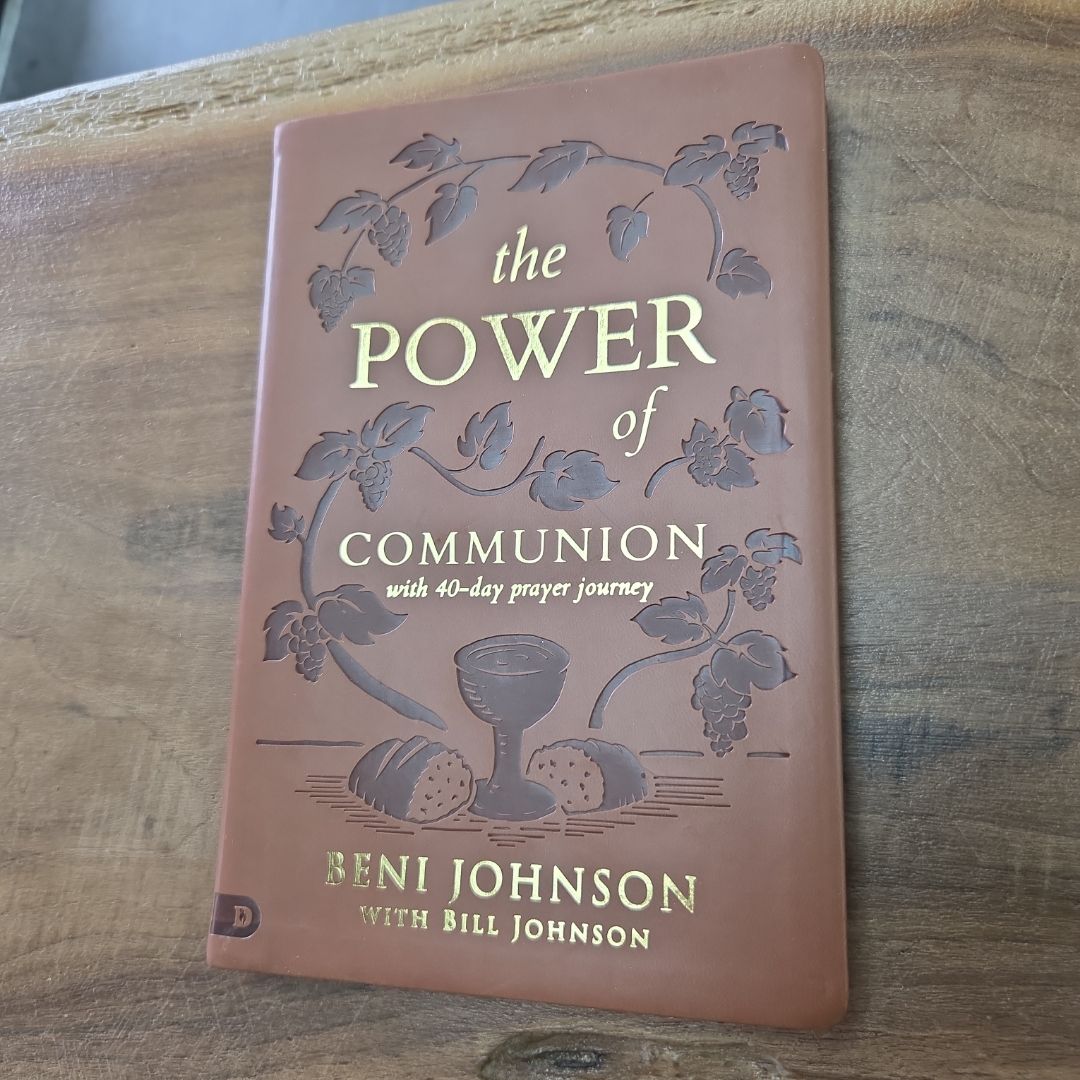 The Power of Communion with 40-Day Prayer Journey (Leather Gift Version)