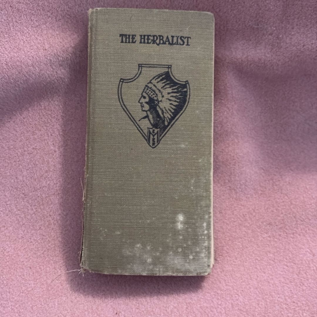 The Herbalist (1934, Vintage Hardcover, First Edition)