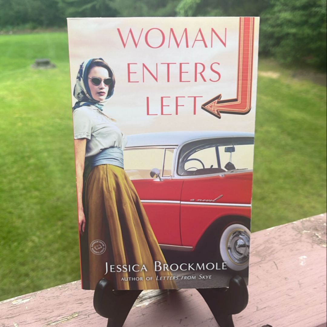 Woman Enters Left