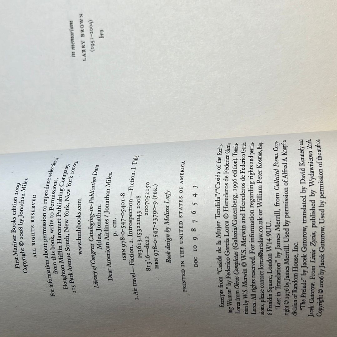 Dear American Airlines