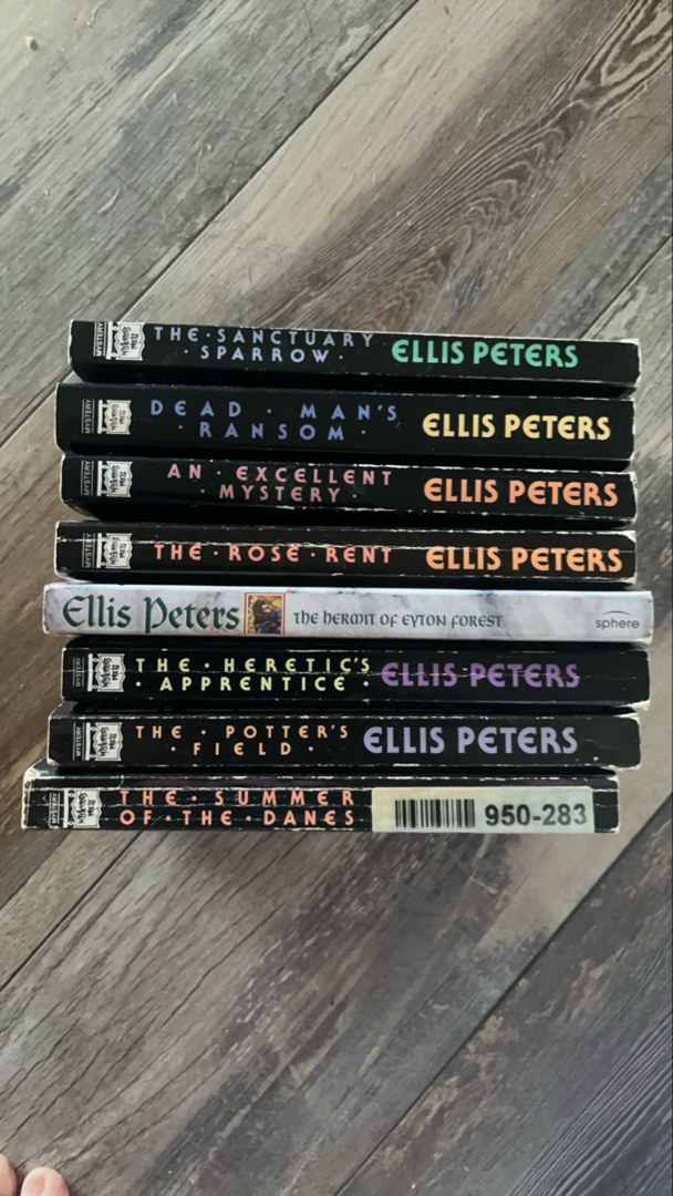 Assorted Ellis Peters Medieval Mystery Books - 8 in All