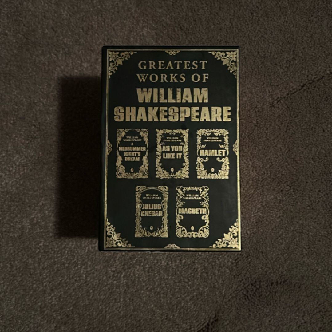 Greatest Works of William Shakespeare (Boxed Set of 10) - Hamlet / Othello / the Merchant of Venice / Macbeth / the Comedy of Errors / Romeo and Juliet /
