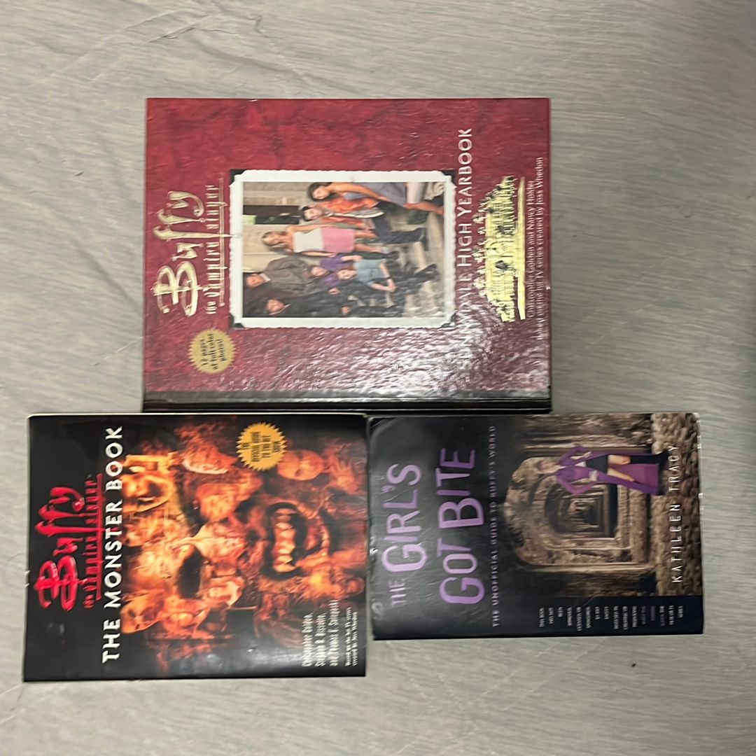 Buffy the Vampire Slayer Tv show tie-in book set
