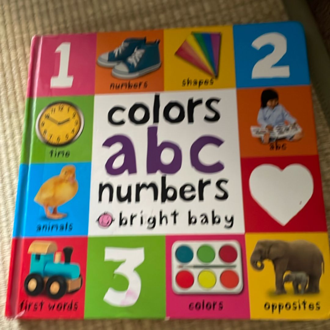 Big Board Books Colors, ABC, Numbers by Roger Priddy