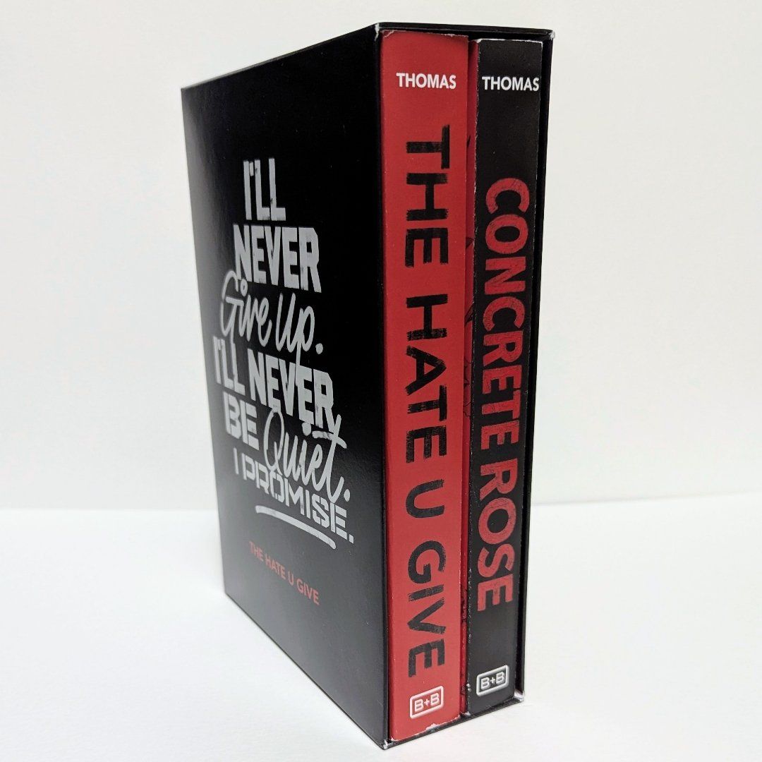 Angie Thomas Box Set: the Hate U Give and Concrete Rose