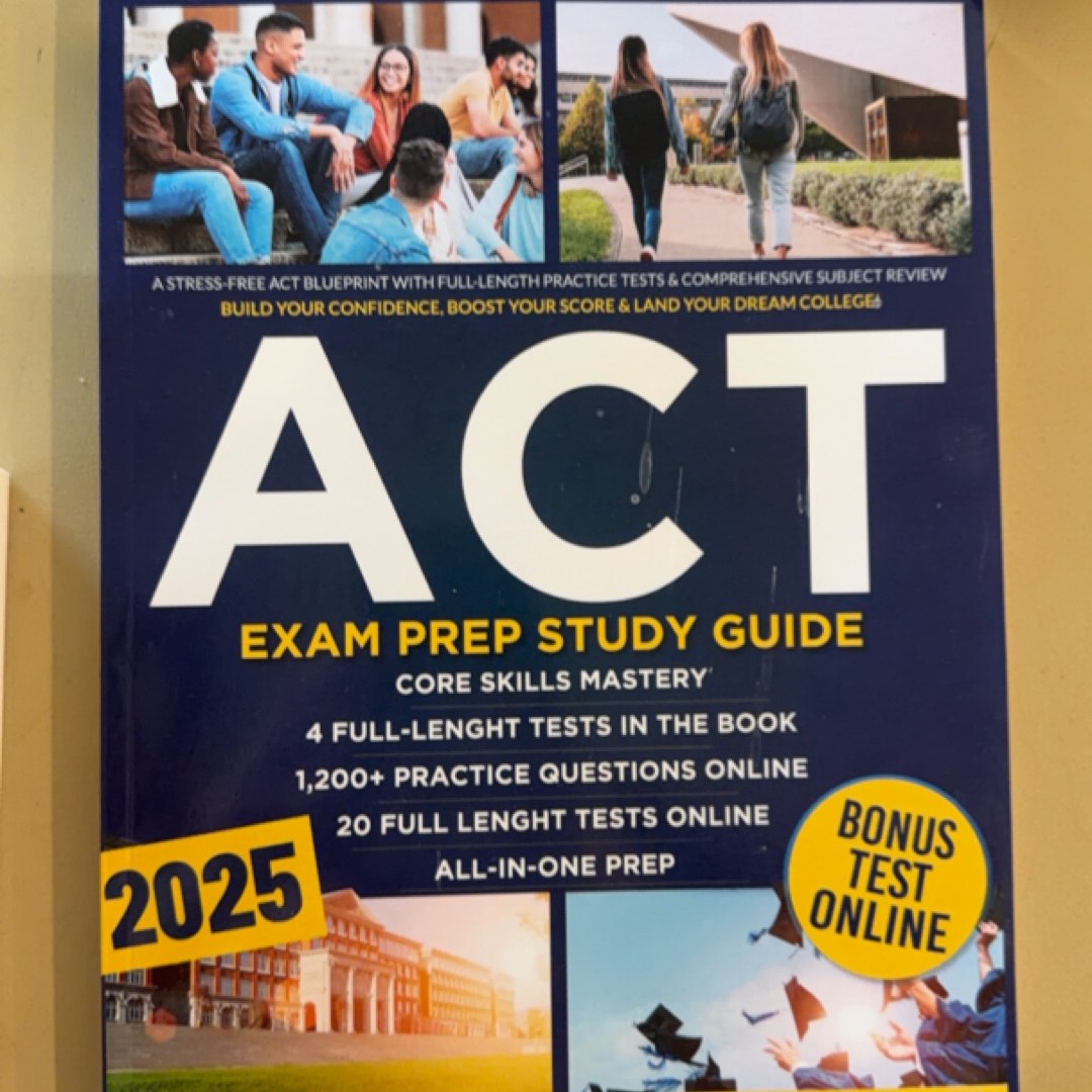 ACT Exam Prep Study Guide