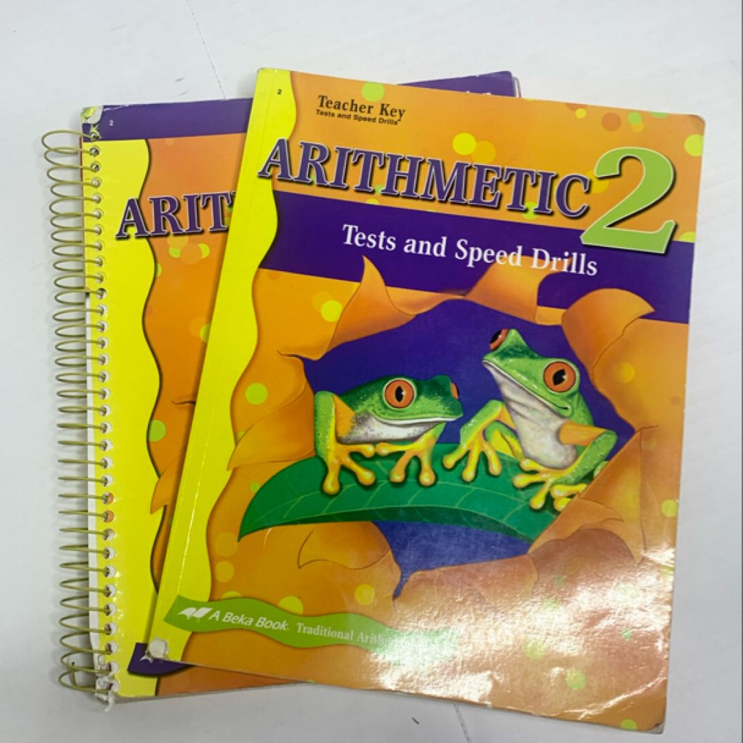 Abeka Arithmetic 2 Work Text Teacher Edition | PangoBooks