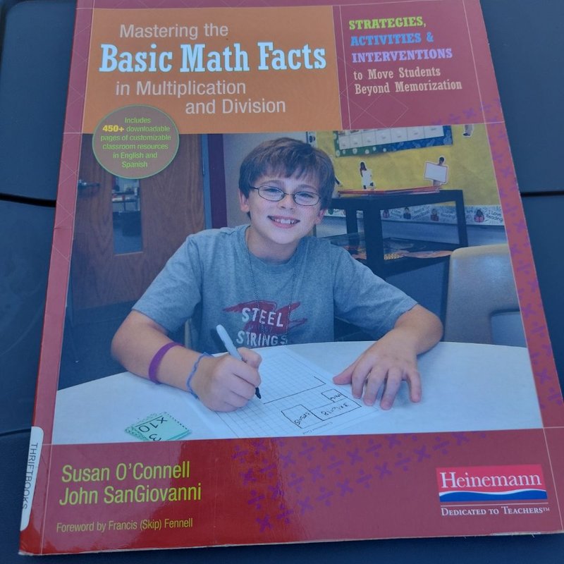 Mastering the Basic Math Facts in Multiplication and Division by Susan ...