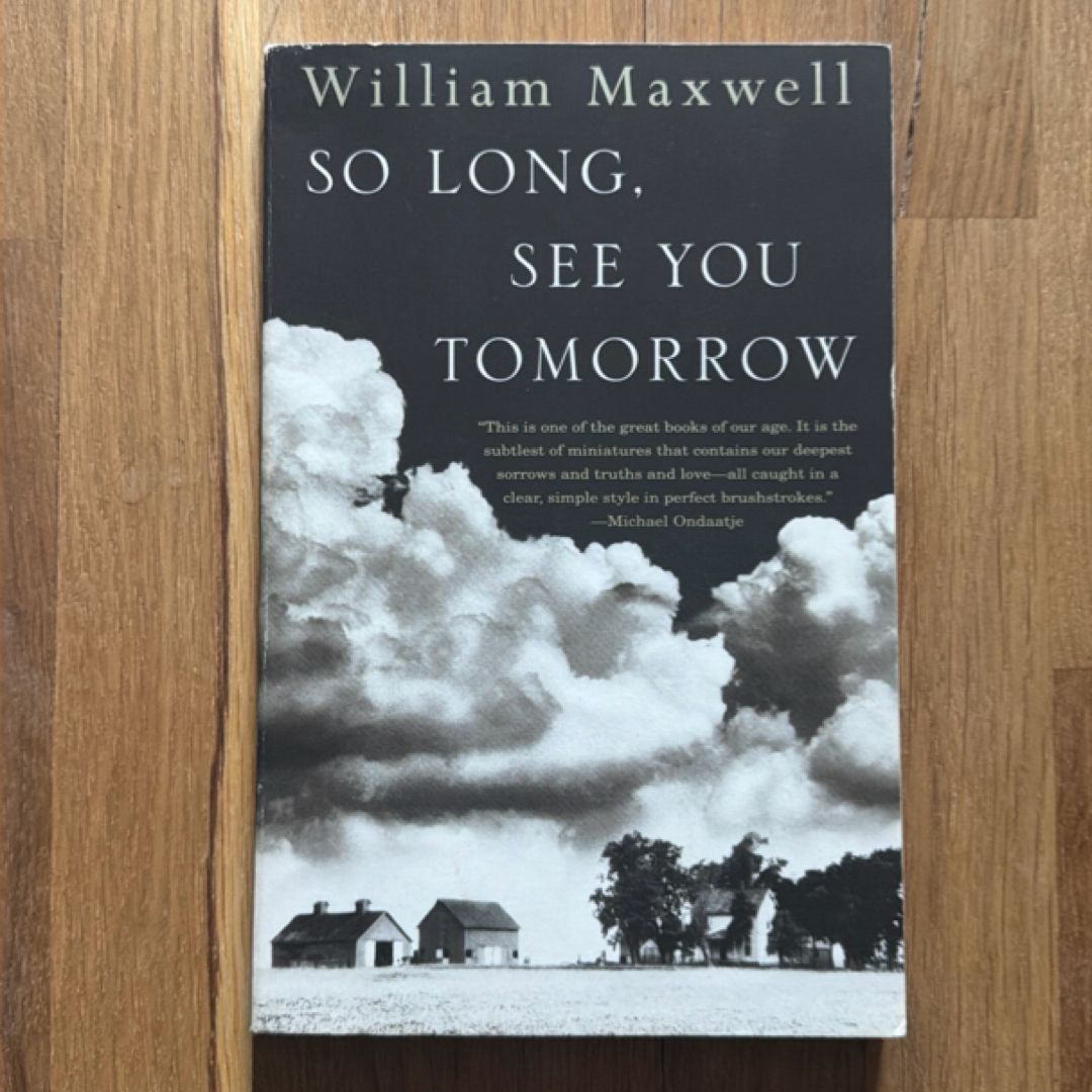 So Long, See You Tomorrow