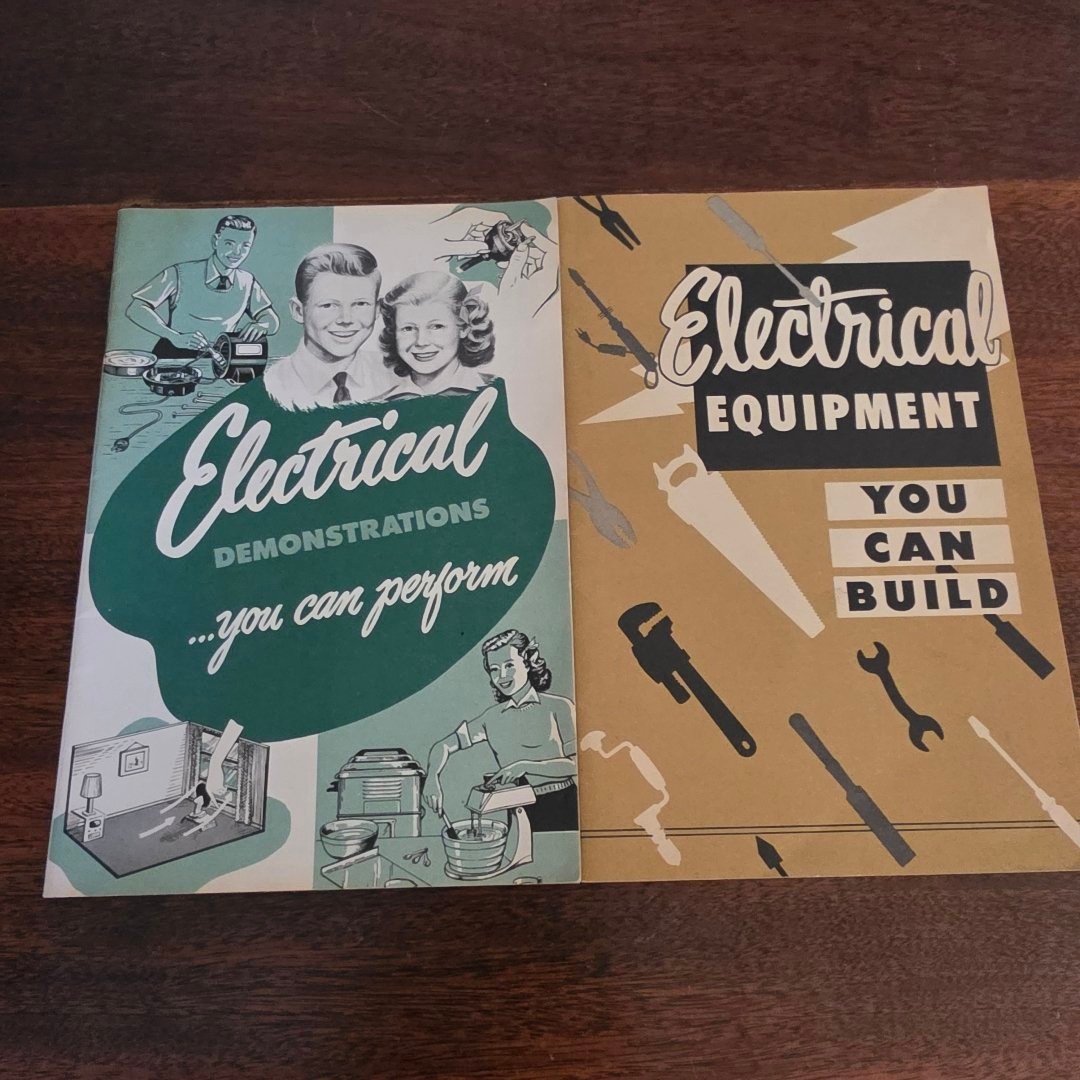 1952 Westinghouse Electrical Demonstrations You Can Perform/Build Book Lot