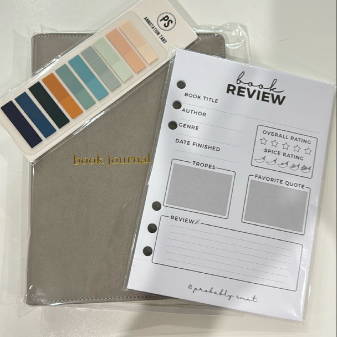 Book Journal from Probably Smut