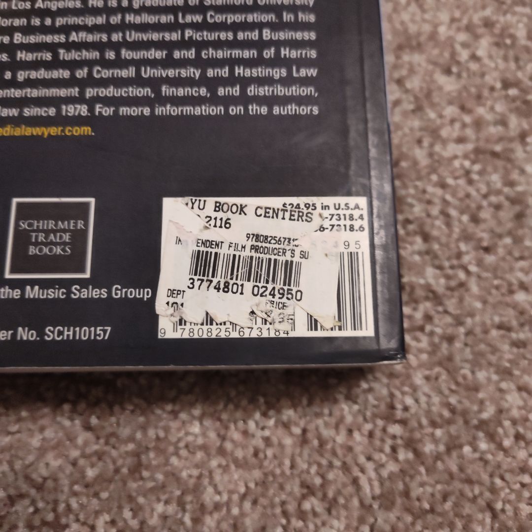 The Independent Film Producer's Survival Guide
